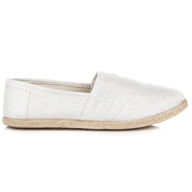 Espadrillas slip-on grigio