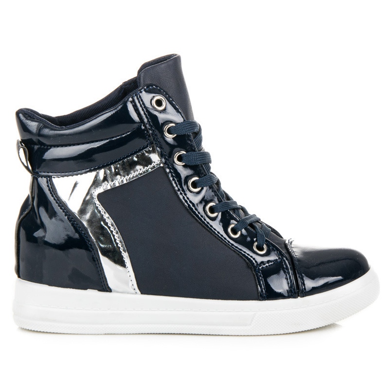 Emaks Sneakers laccate blu