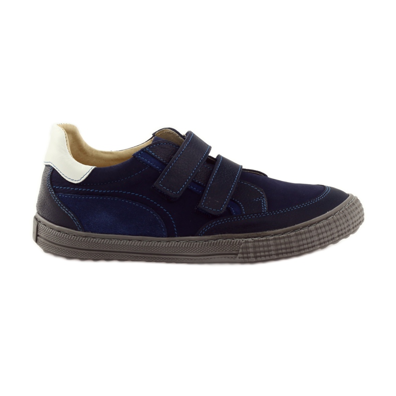 Scarpe da bambino con rape Bartuś blu navy