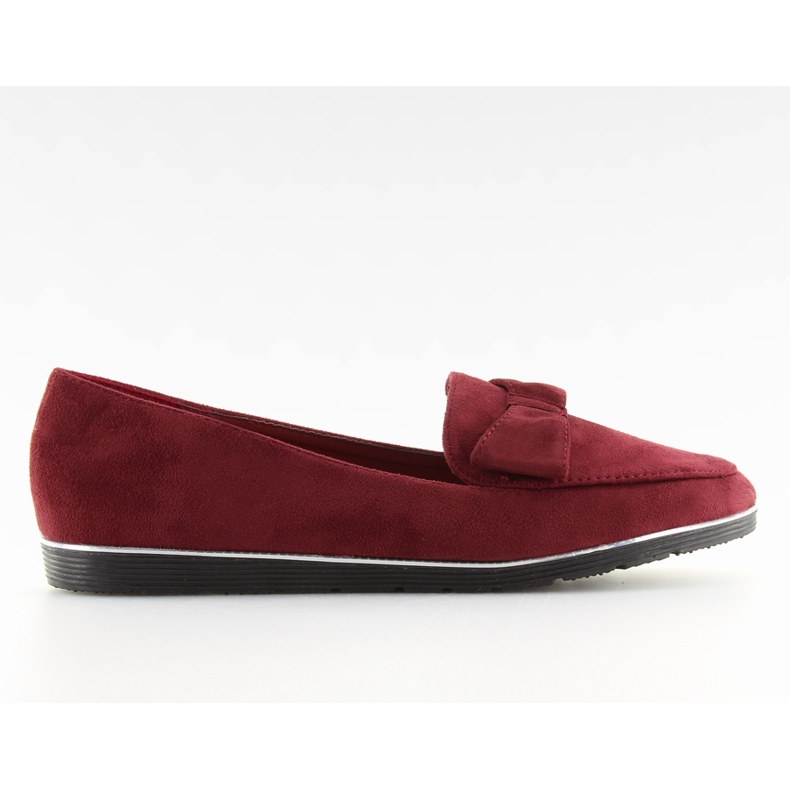 Mocassini donna bordeaux 127-2 rossi rosso
