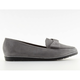 Mocassini grigi da donna 127-2 grigi grigio