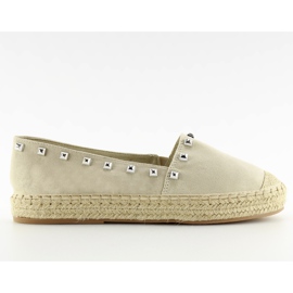 Espadrillas beige per donna 99-17 beige