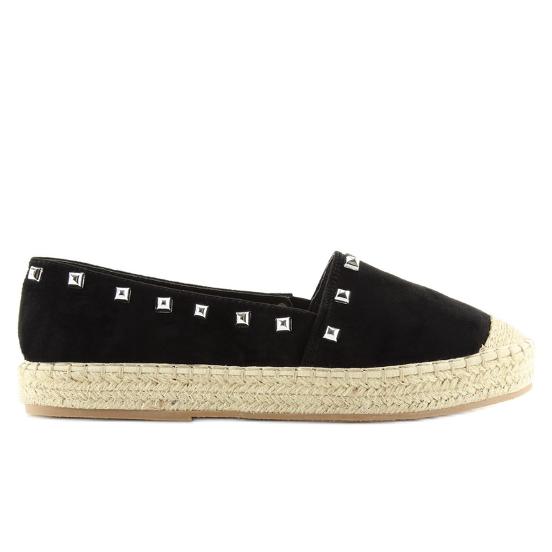 Espadrillas da donna nere 99-17 nere nero