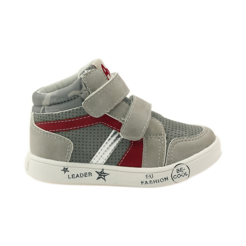 American Club Scarpe sportive americane 17353 rosso grigio