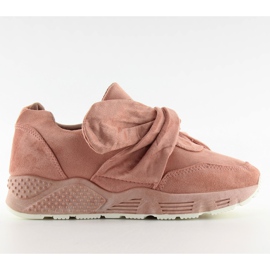 Scarpe sportive in camoscio rosa 06 - II Gat