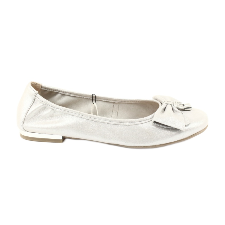 Caprice ballerine scarpe da donna 22111 argento grigio