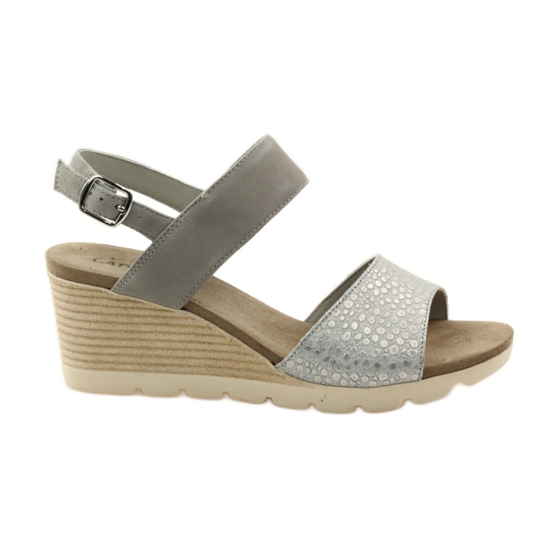 Sandali Caprice scarpe da donna 28701 grigio