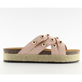 Ciabatte espadrillas rosa CK22P rosa
