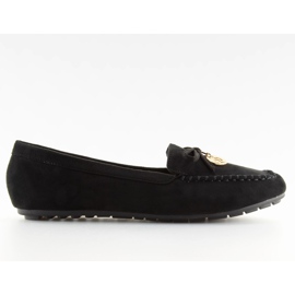 Mocassini da donna neri FJ-002 neri nero