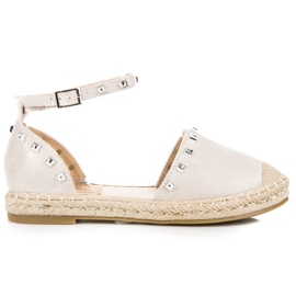 Nio Nio Sandali espadrillas piatti rosa multicolore