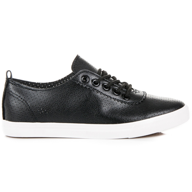 Bestelle Sneakers traforate allacciate nero