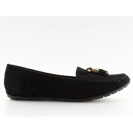 Mocassini da donna neri FJ-003 neri nero