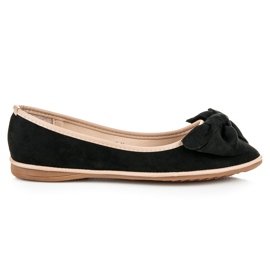 Seastar Ballerine in camoscio nero