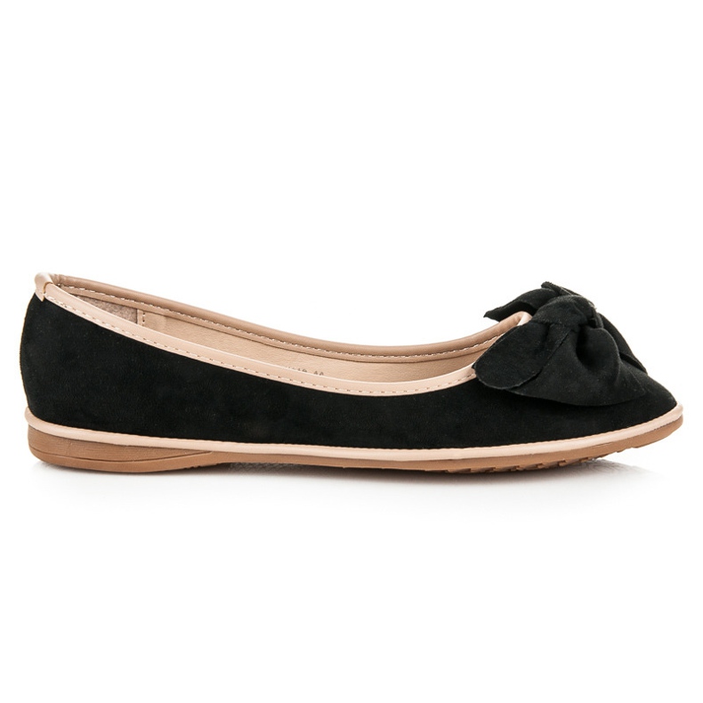 Seastar Ballerine in camoscio nero