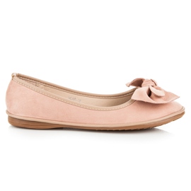 Seastar Ballerine in camoscio rosa