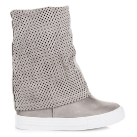 SDS Sneakers traforate grigio