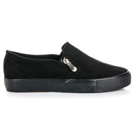 Seastar Slipons in camoscio nero