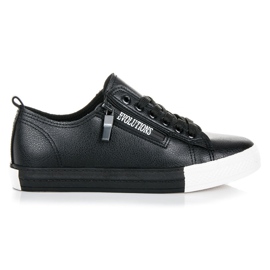 Scarpe Da Ginnastica Sulla Piattaforma nero