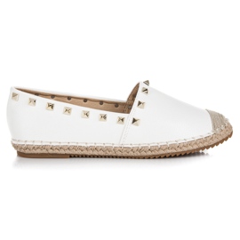 Queen Vivi Espadrillas bianche senza lacci bianco