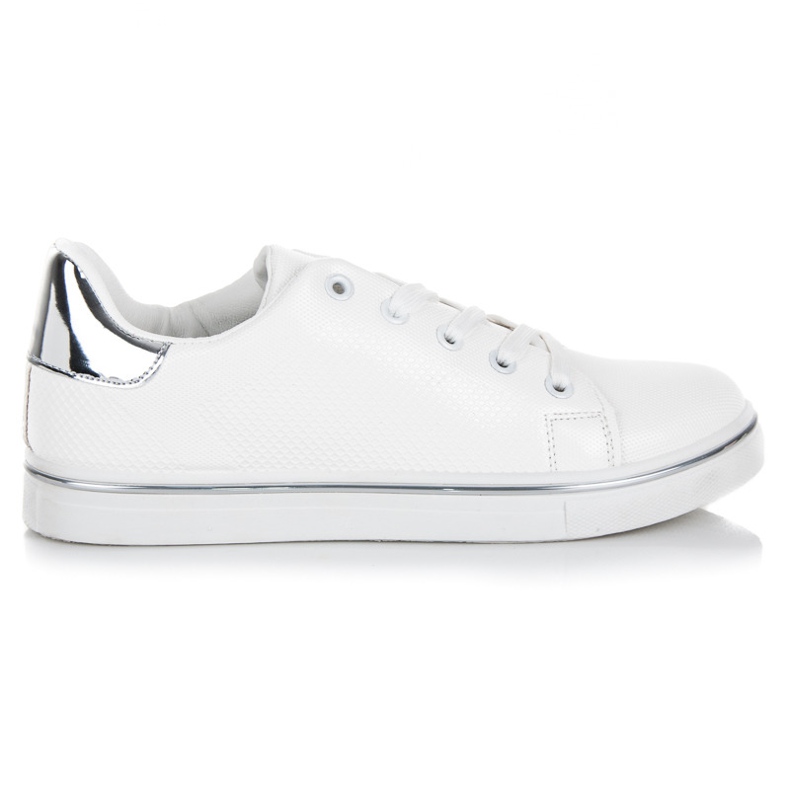 Sport Sneakers bianche con fantasia bianca