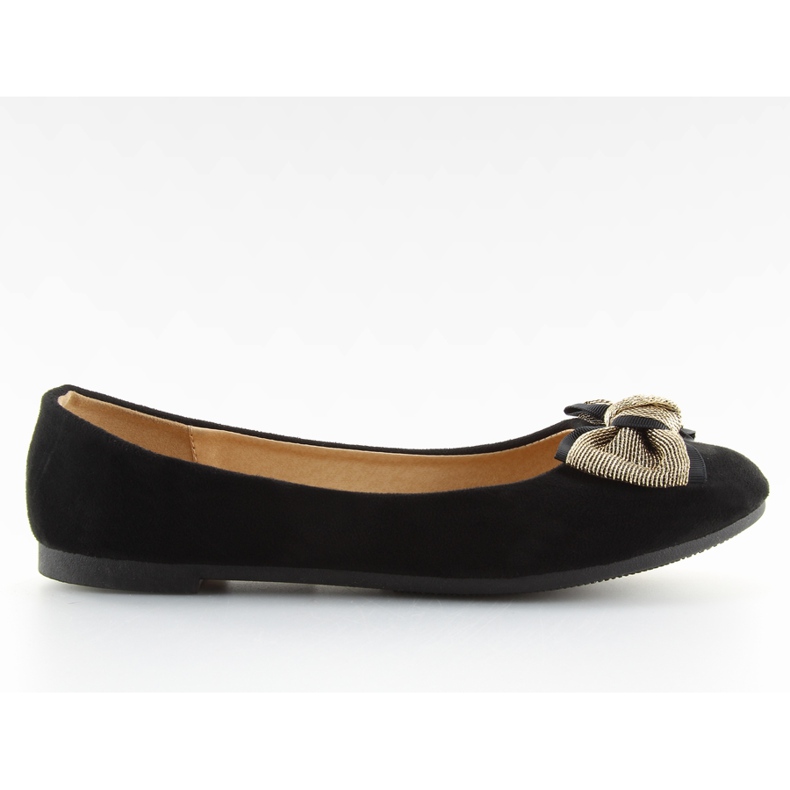 Classiche ballerine nere nere da donna nero