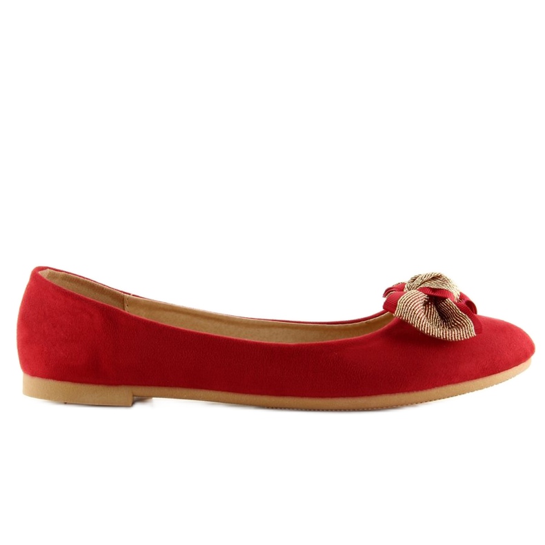 Ballerine da donna classiche rosse vs-330 Red rosso