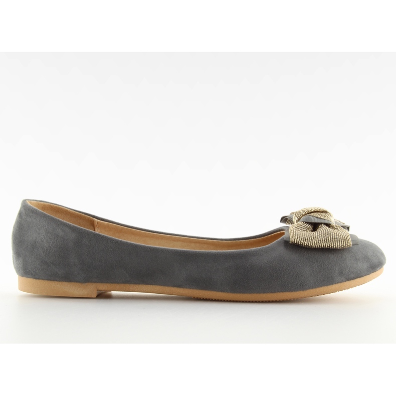 Classiche ballerine grigie da donna vs-330 Grey grigio