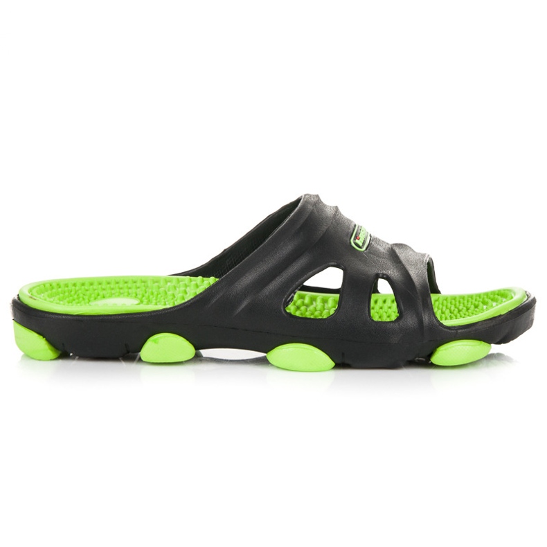 Hasby Ciabatte da piscina per uomo nero