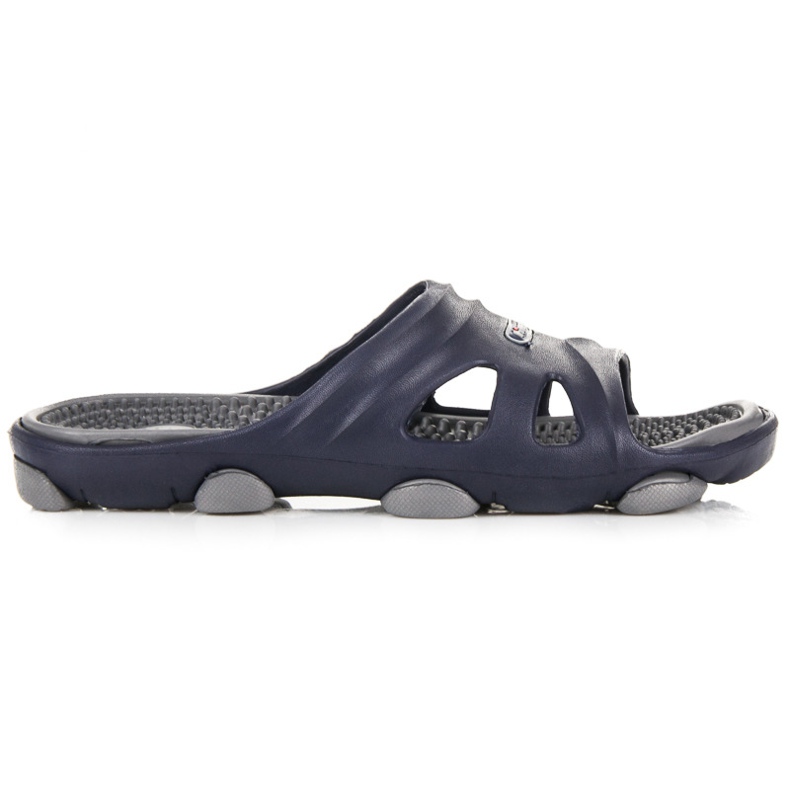 Hasby Ciabatte da piscina per uomo blu