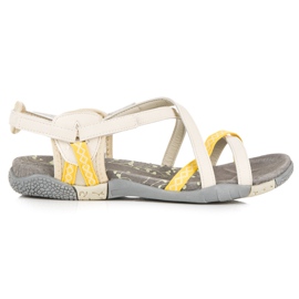 Hasby Sandali sportivi con velcro marrone