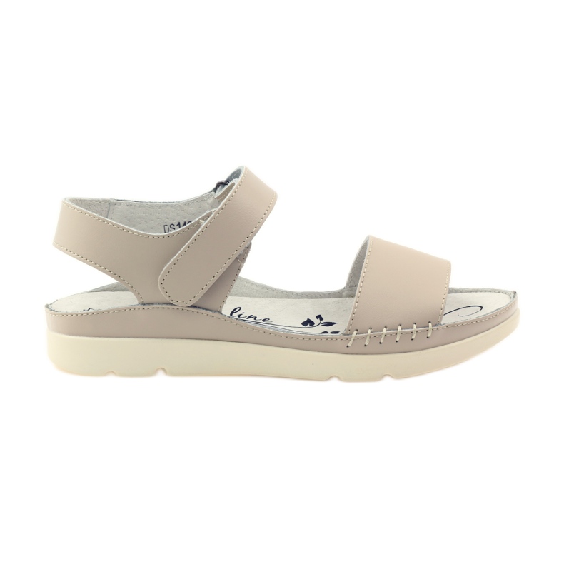 Filippo Comodi sandali beige con velcro