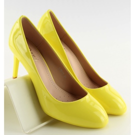 Décolleté da donna laccati gialli Ii-Gat giallo