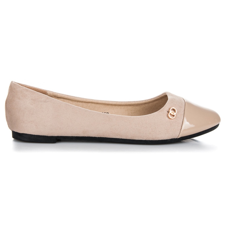Seastar Ballerine con punta verniciata marrone