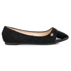 Seastar Ballerine con punta verniciata nero