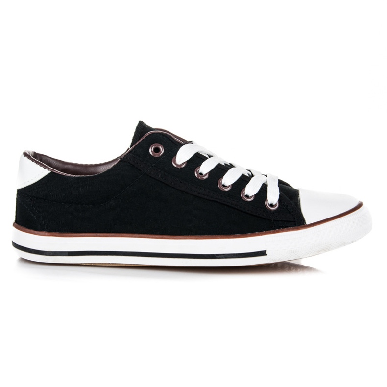 Seastar Scarpe da ginnastica legate nero