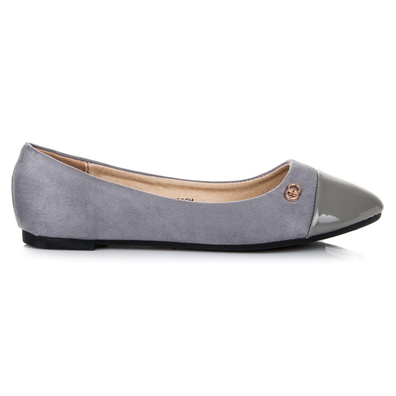 Seastar Ballerine Con Punta Verniciata grigio