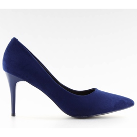 Tacchi alti in camoscio Candy Shop navy LEI-90 D.BLUE multicolore blu navy
