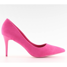 Tacco alto in camoscio Candy Shop fucsia LEI-90 L. FUSHIA rosa