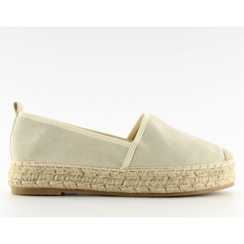 Espadrillas beige da donna BB10P beige