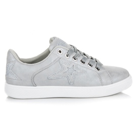 Scarpe sportive primaverili grigio