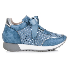 Kylie Sneakers alla moda blu