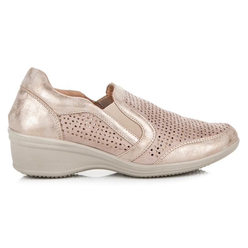 Kylie Scarpe senza lacci traforate marrone