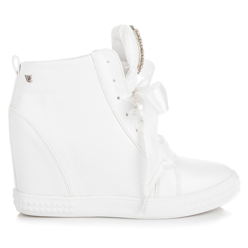 Vices Sneakers legate con un nastro bianca