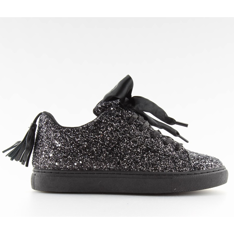 Sneakers nere glitterate M-611 nere nero