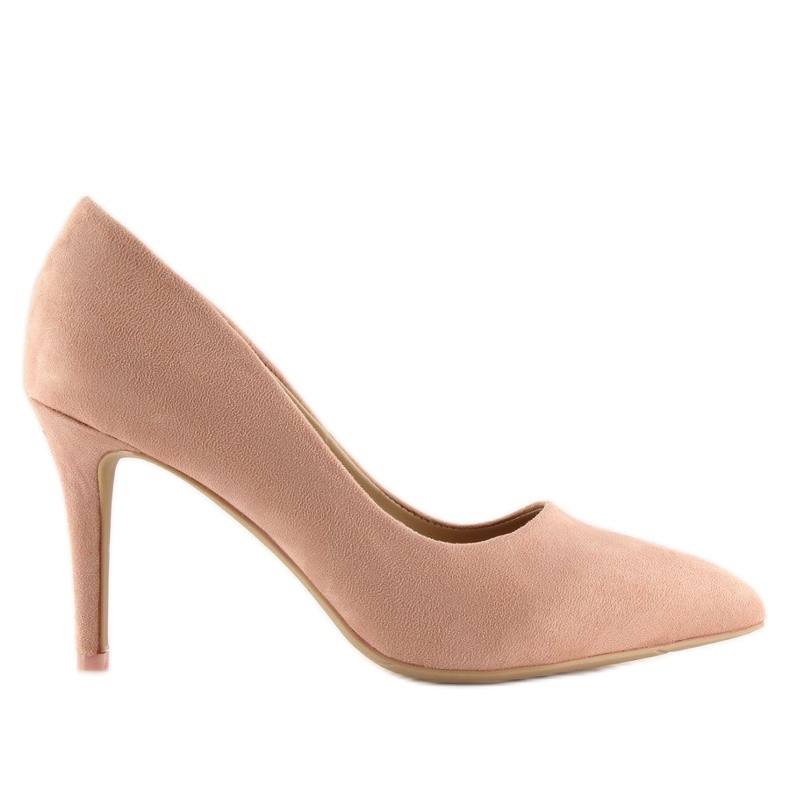 Stiletti da donna in camoscio rosa RS-GH31 Pink