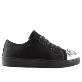 Sneakers Nere Con Pietre V-5502 Nere nero