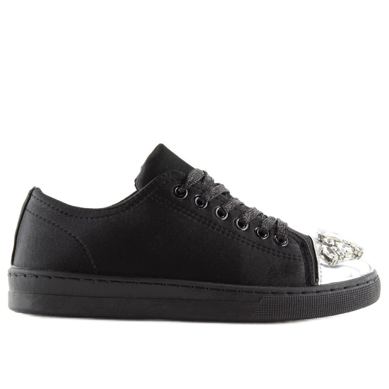 Sneakers Nere Con Pietre V-5502 Nere nero