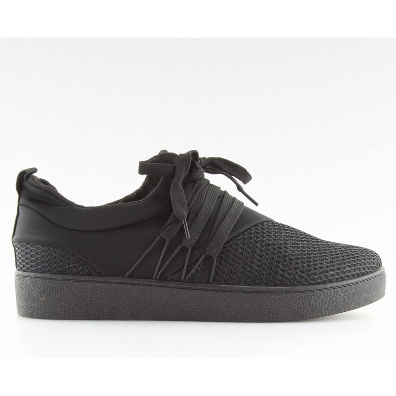 Scarpe sportive nere da donna NB186P nere nero
