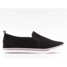 Nero XL07P Sneakers slipy nere