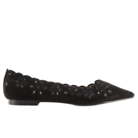 Ballerine traforate nere Lt99P nere nero